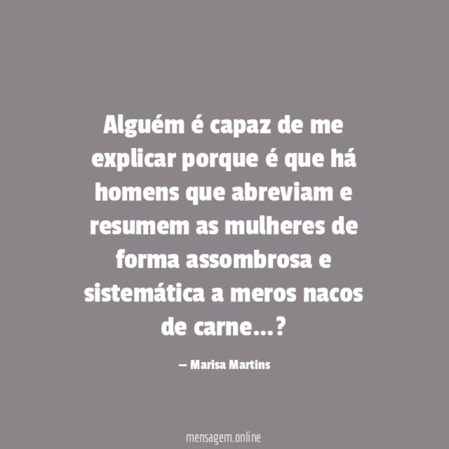 Alguém é capaz de me explicar porque é