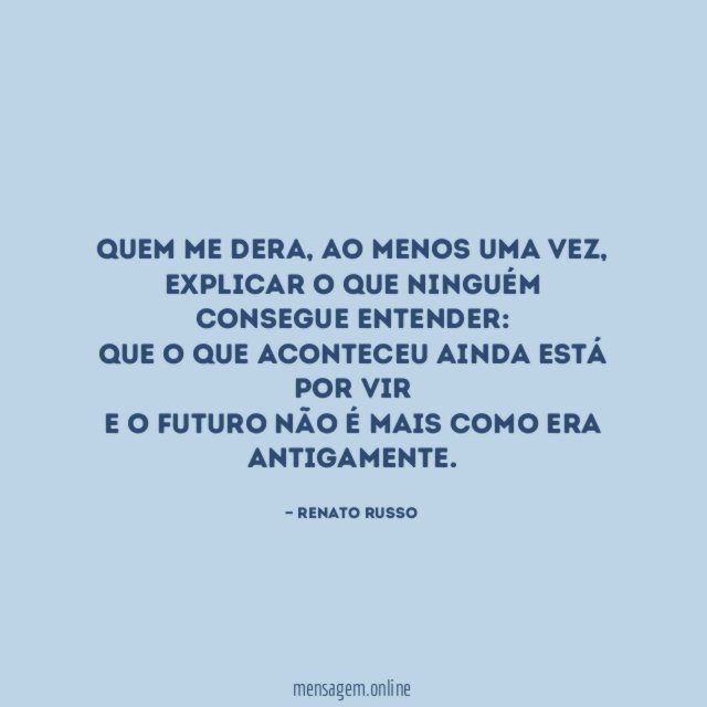 Quem me dera