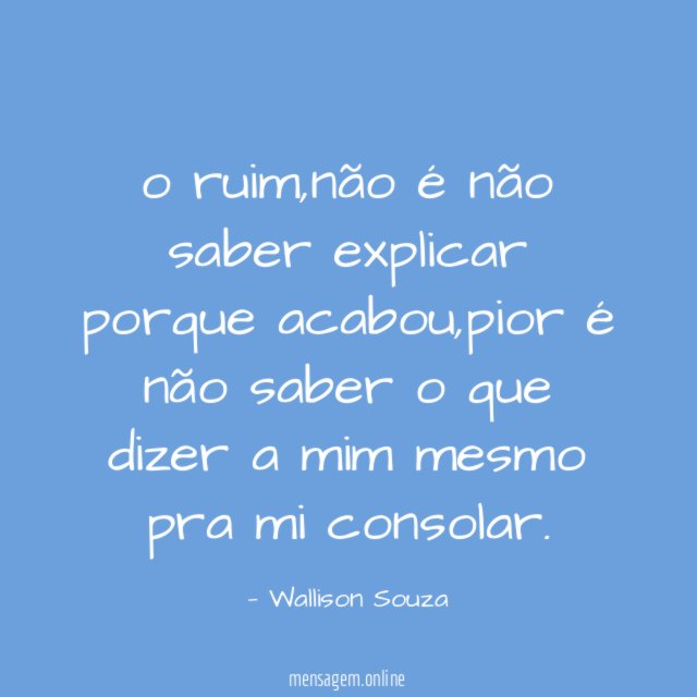 o ruim