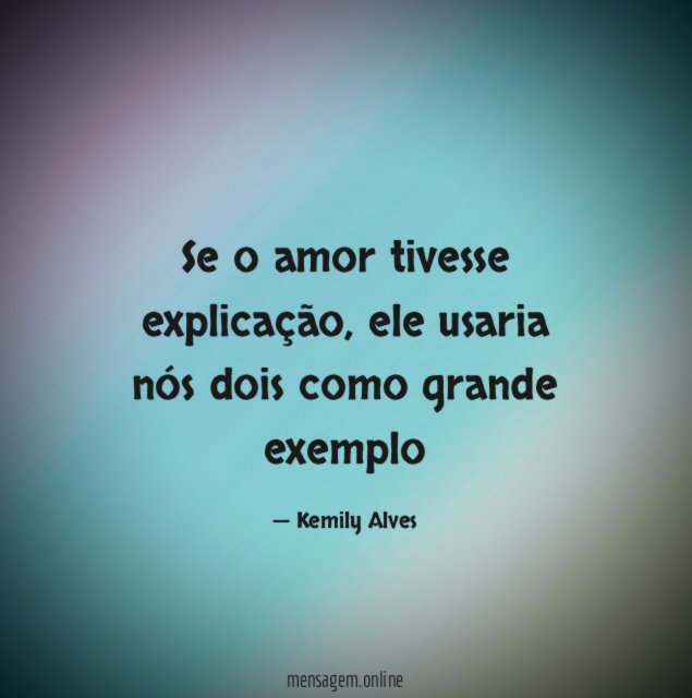 Se o amor tivesse explicação