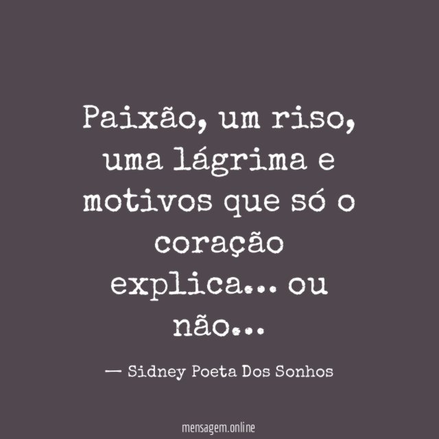 Paixão