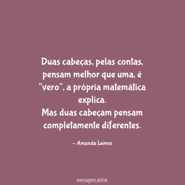 Duas cabeças