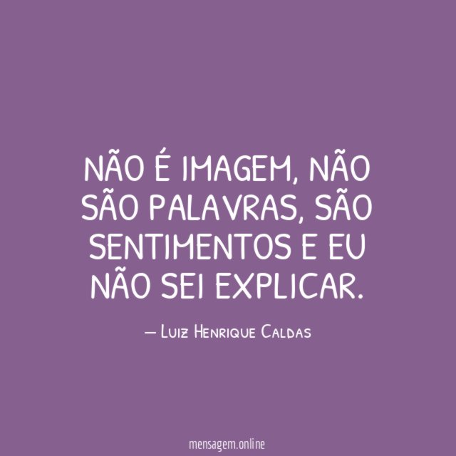 Não é imagem