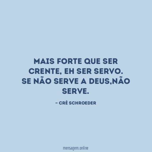 Mais Forte que ser crente