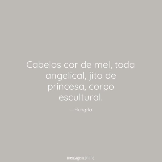 Cabelos cor de mel