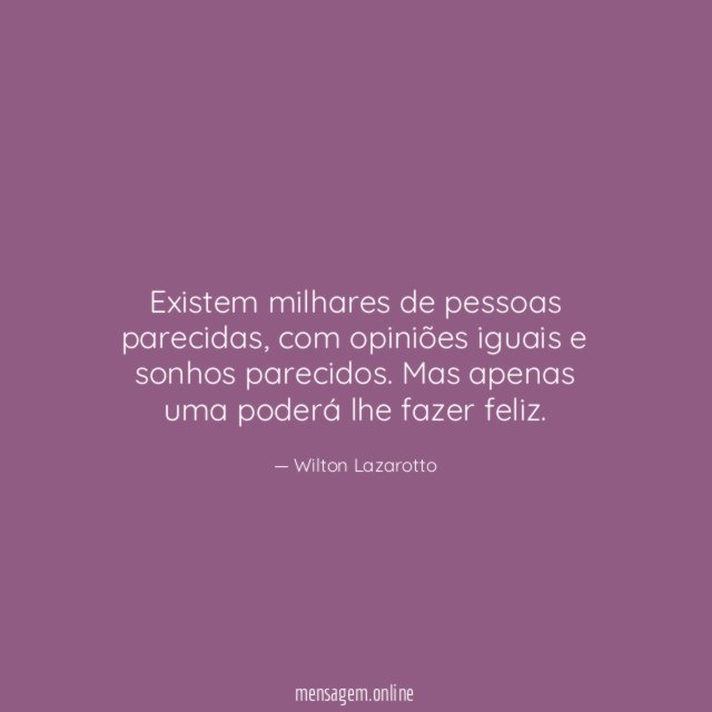 Existem milhares de pessoas parecidas