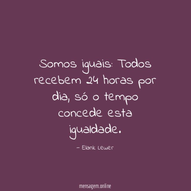 Somos iguais