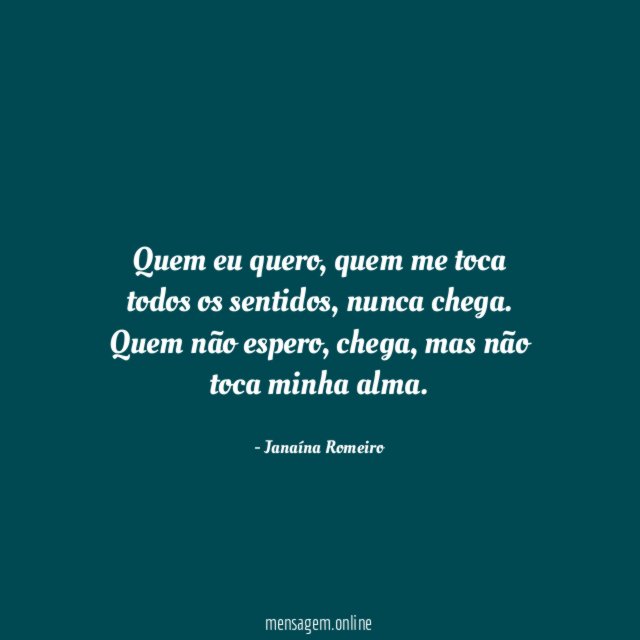 Quem eu quero