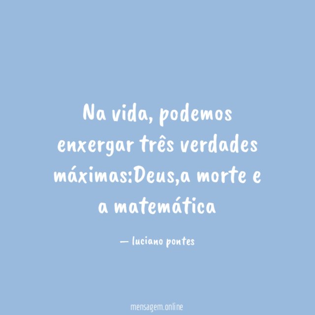 Na vida
