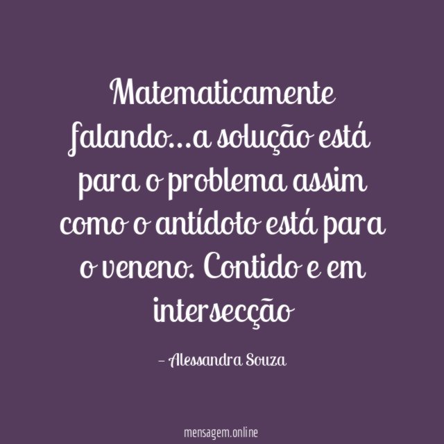Matematicamente falando
