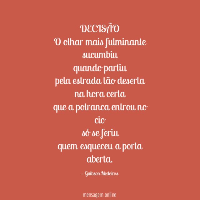 DECISÃO