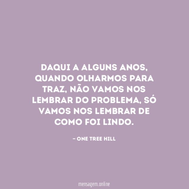 Daqui a alguns anos