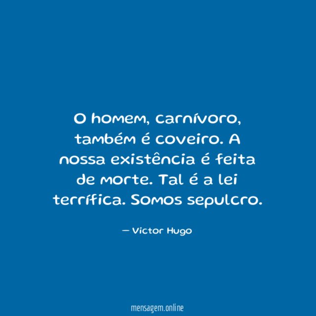 O homem