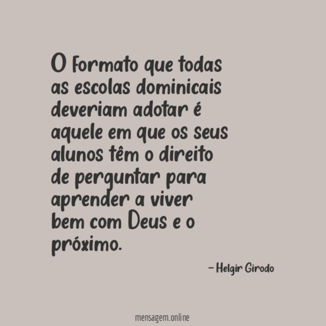 O formato que todas as escolas dominicais deveriam