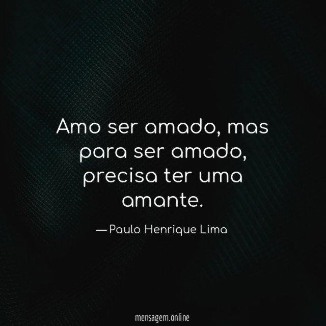 Amo ser amado