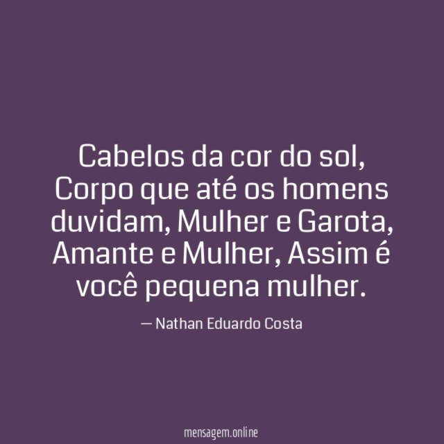 Cabelos da cor do sol