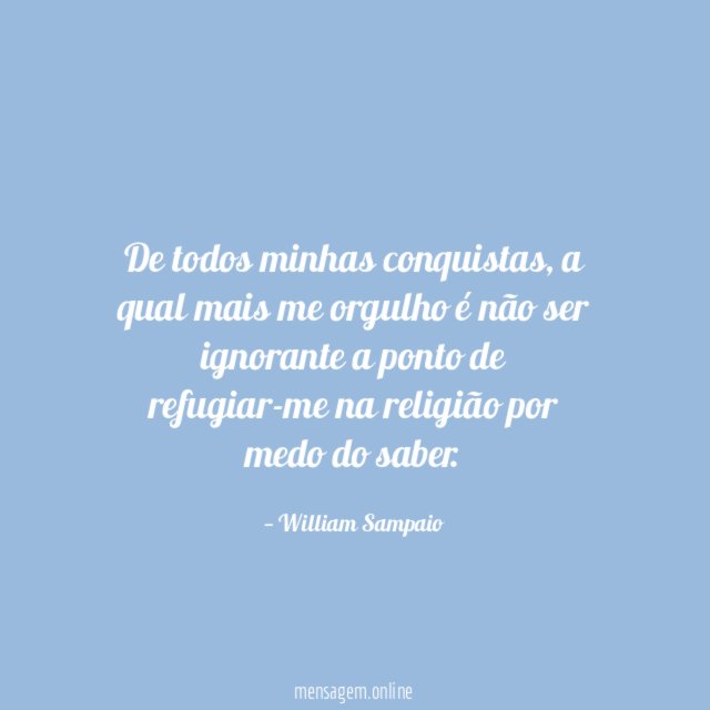 De todos minhas conquistas