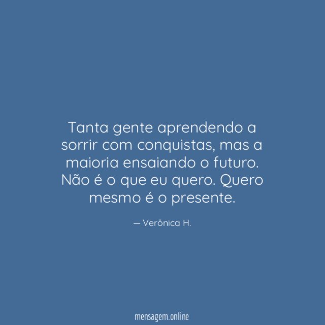 Tanta gente aprendendo a sorrir com conquistas