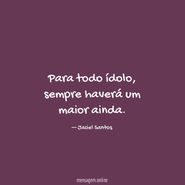 Para todo ídolo