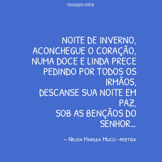 Noite de inverno