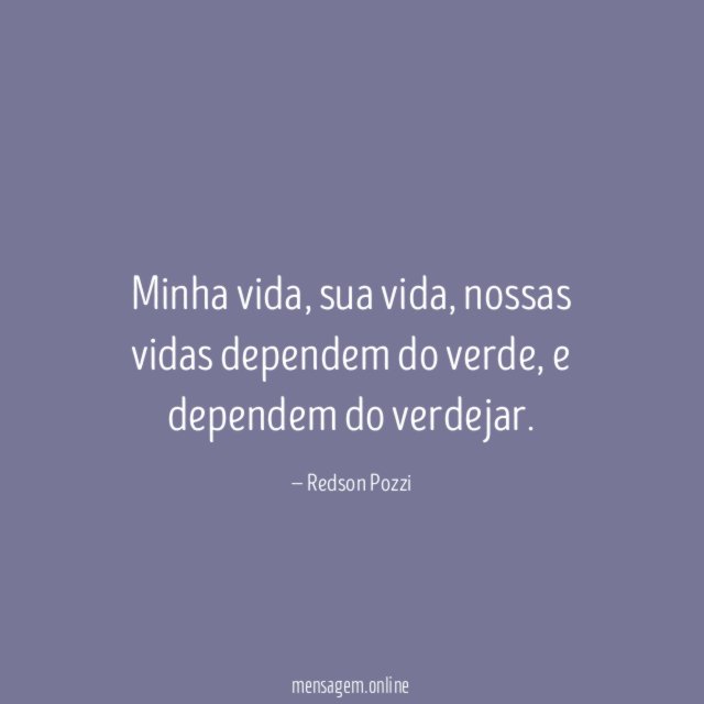 Minha vida