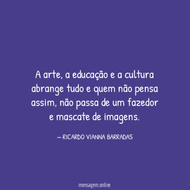 A arte