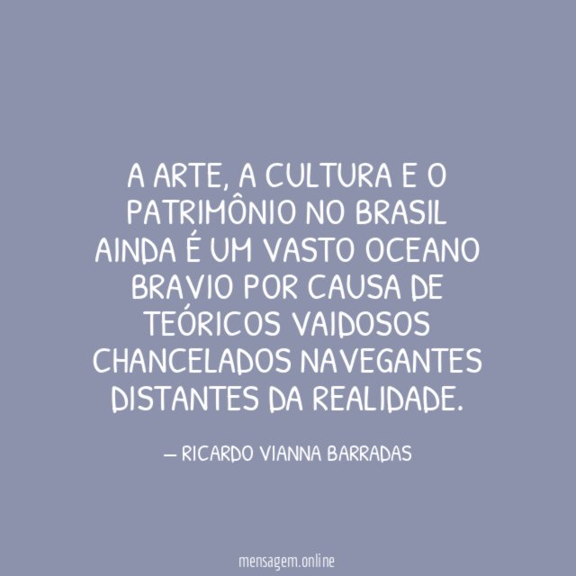 A arte