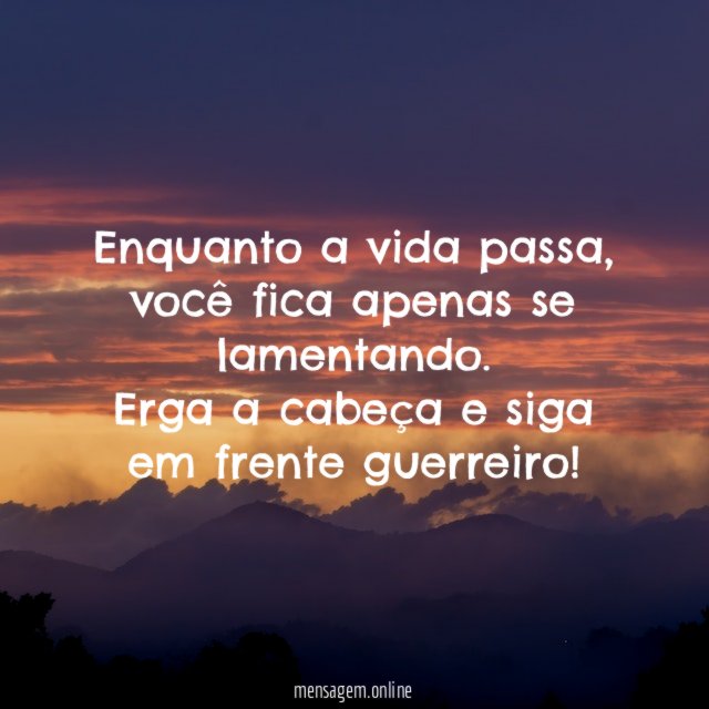 Enquanto a vida passa