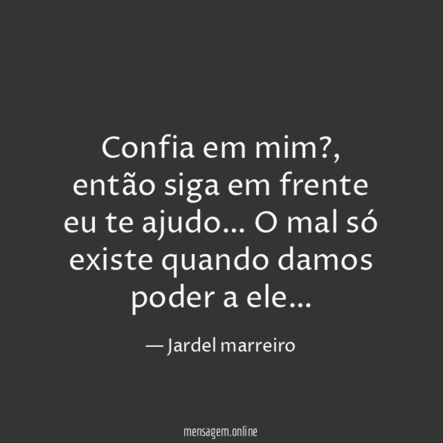 Confia em mim