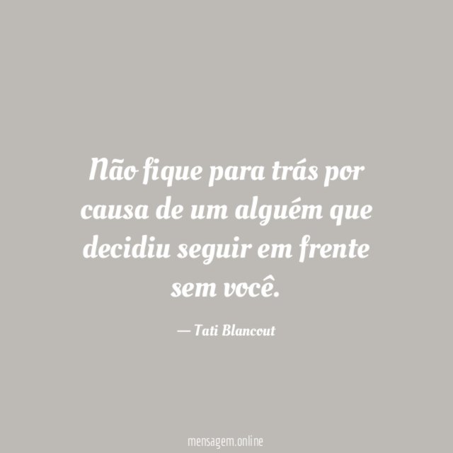 Não fique para trás por causa de um