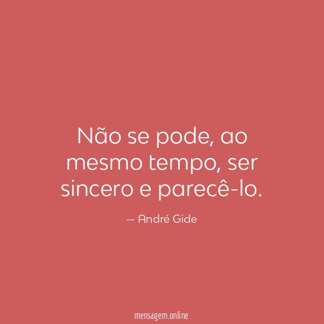 Não se pode