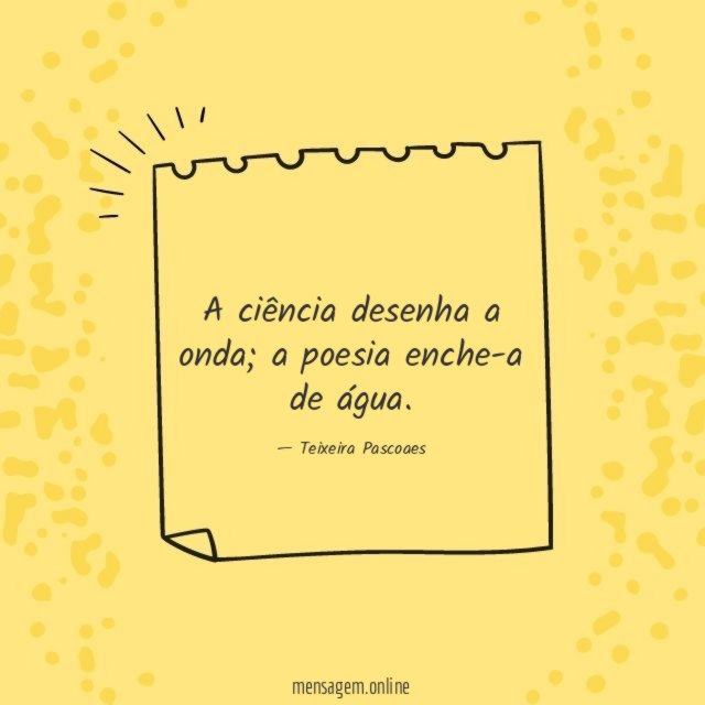 A ciência desenha a onda