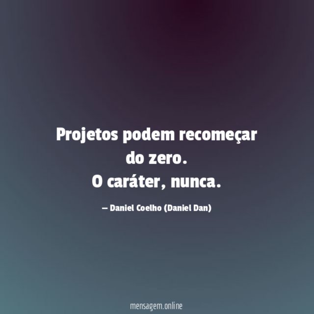 Projetos podem recomeçar do zero