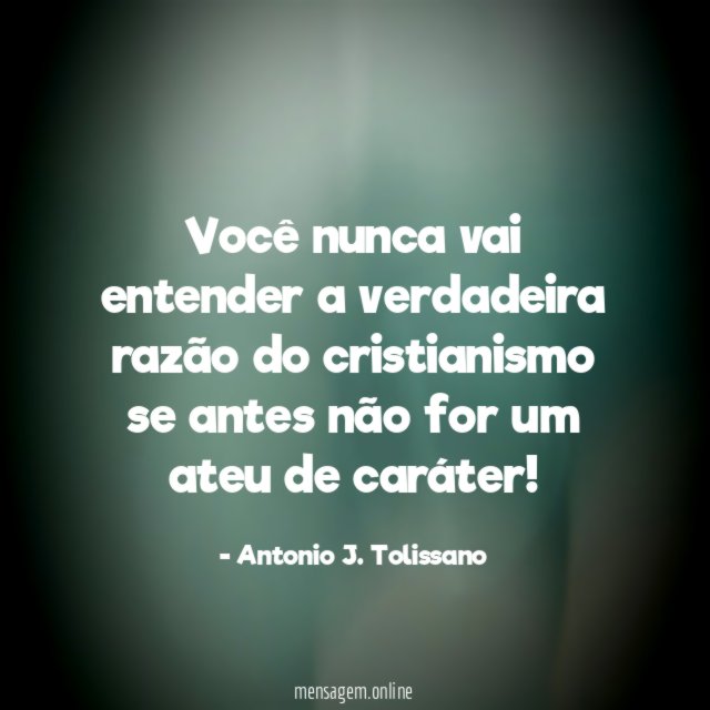Você nunca vai entender a verdadeira razão do