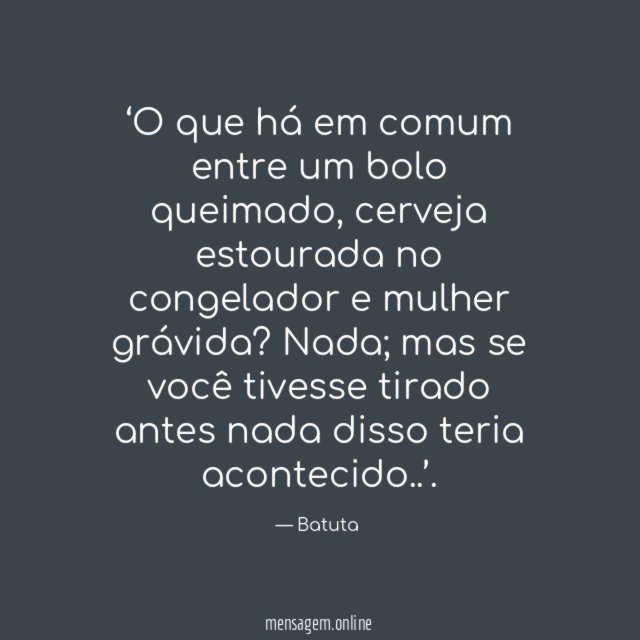 ‘O que há em comum entre um bolo queimado