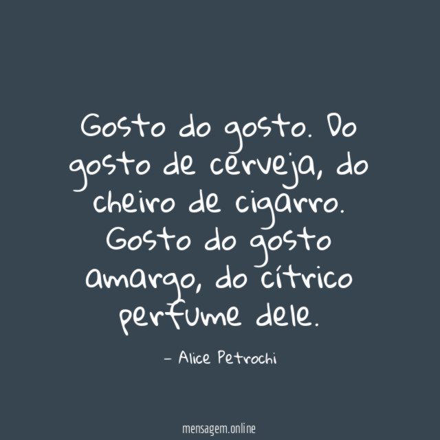 Gosto do gosto