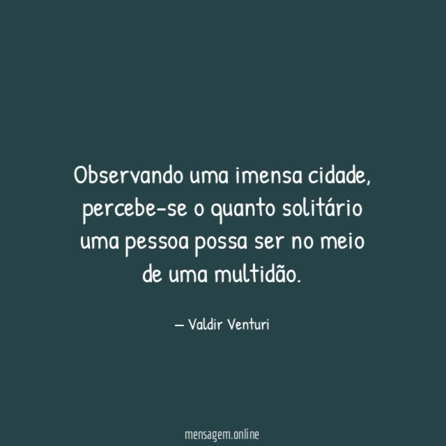 Observando uma imensa cidade