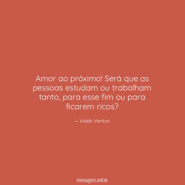 Amor ao próximo