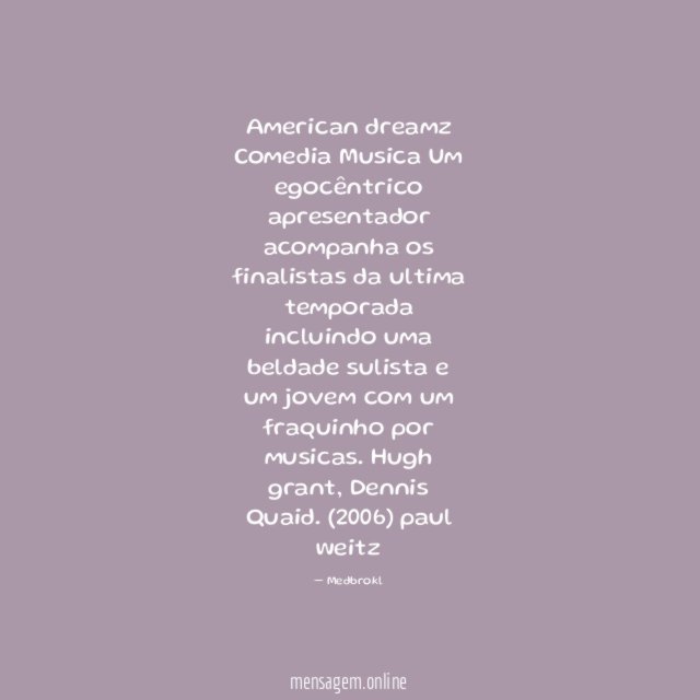 American dreamz
