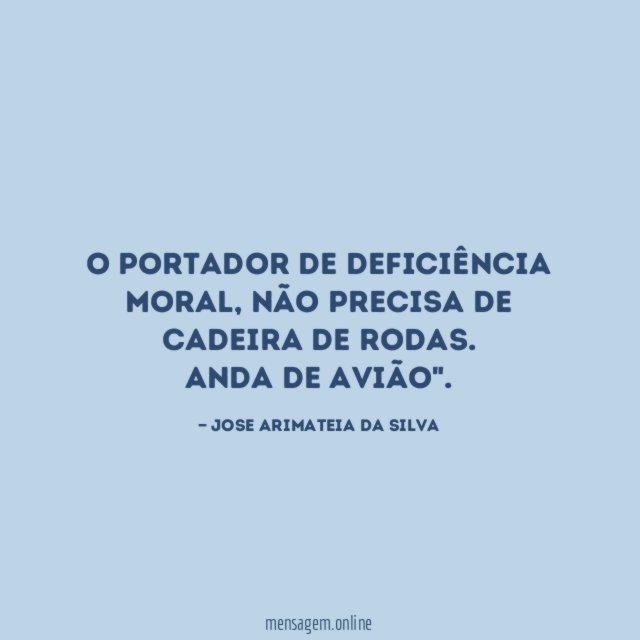 O portador de deficiência moral