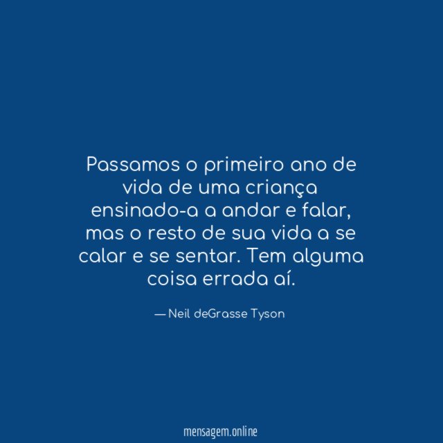 Passamos o primeiro ano de vida de uma