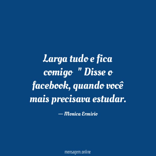 "Larga tudo e fica comigo…"