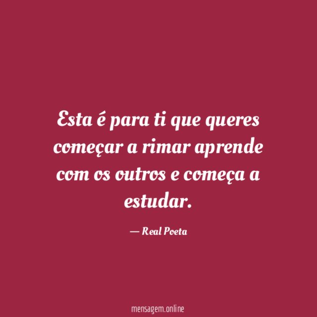 Esta é para ti que queres começar a