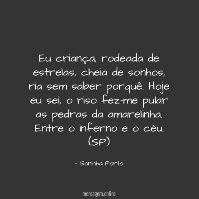 Eu criança