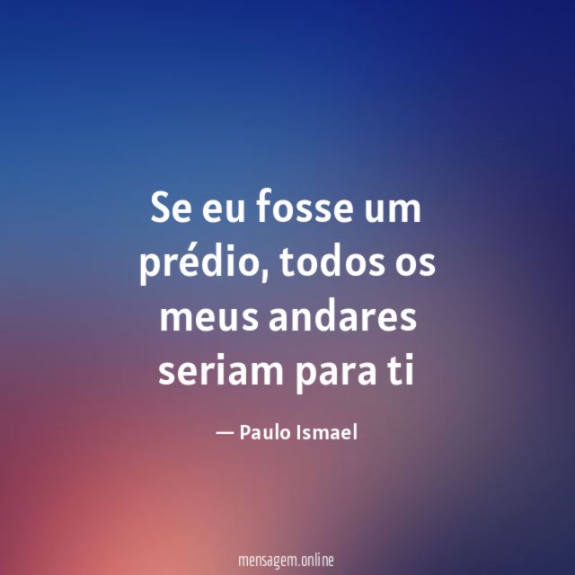 Se eu fosse um prédio