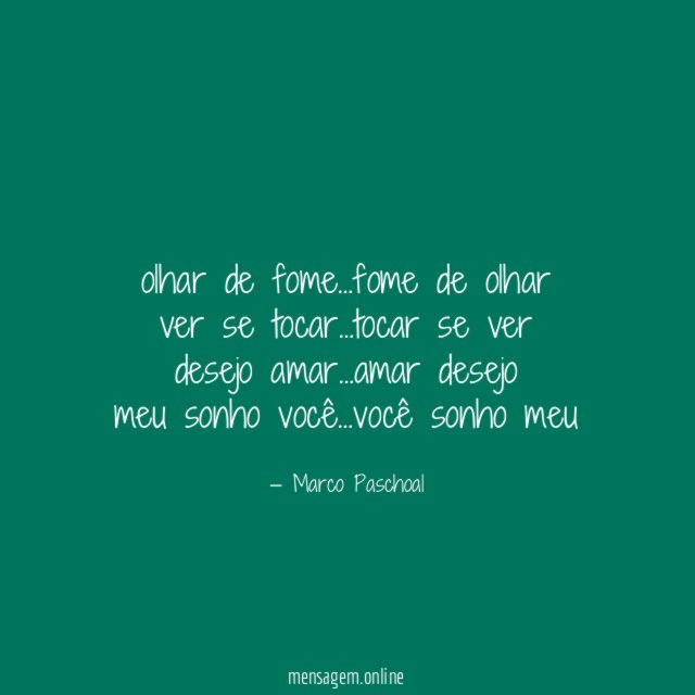 olhar de fome