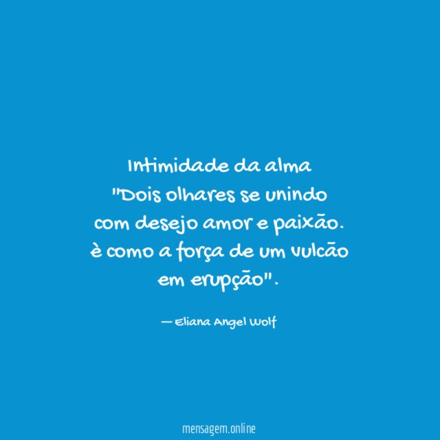 Intimidade da alma