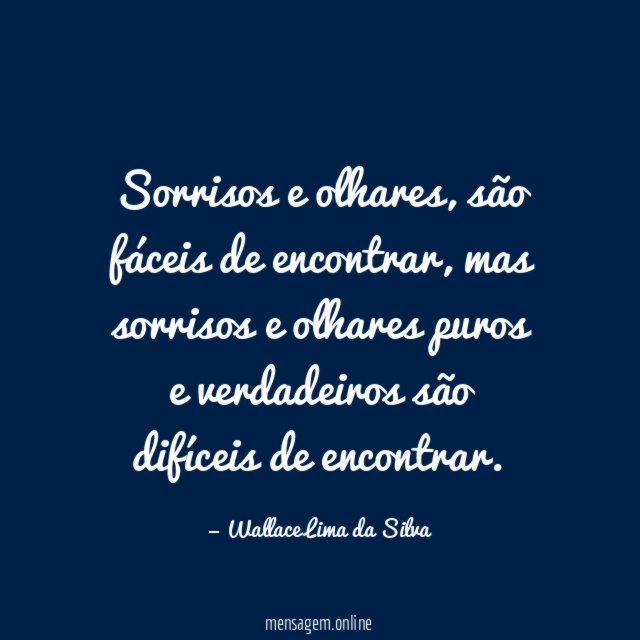 Sorrisos e olhares