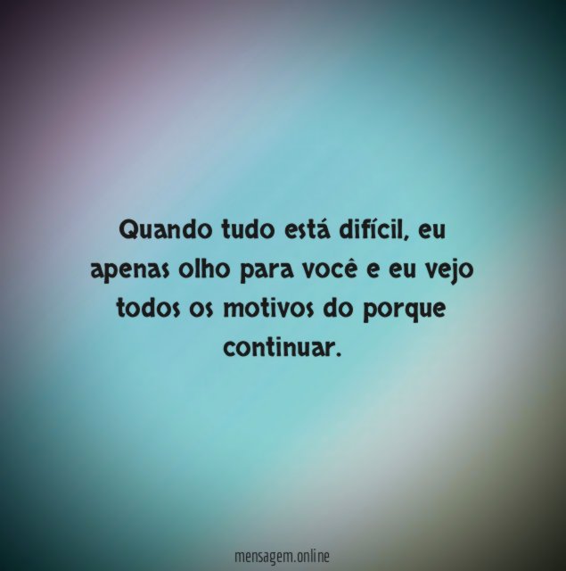 Quando tudo está difícil
