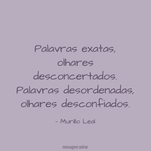 Palavras exatas